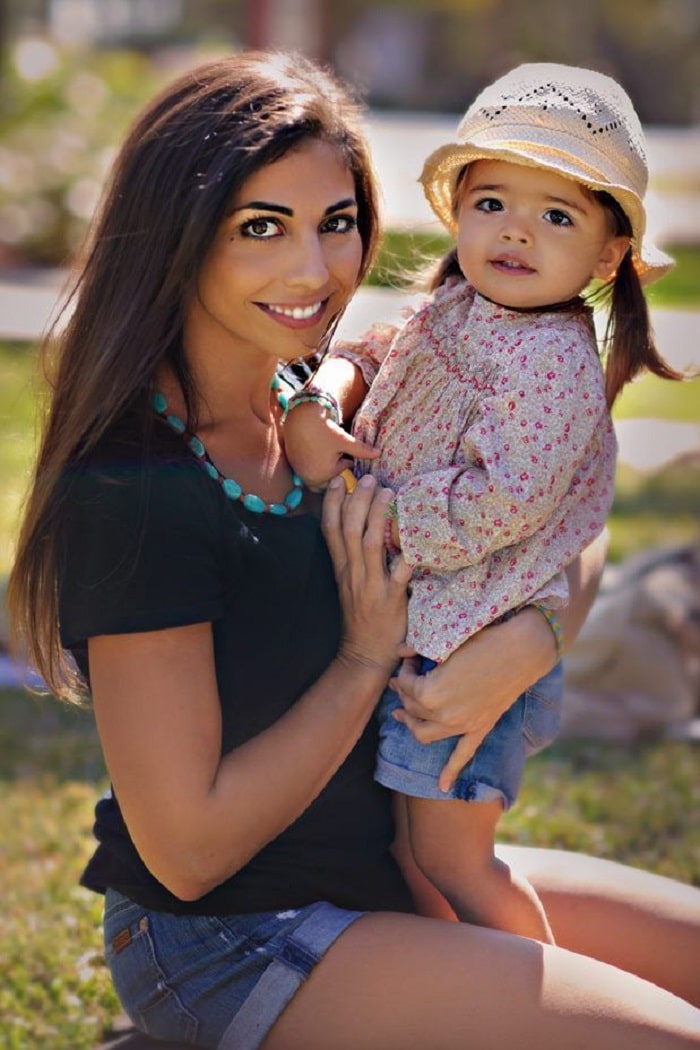 Jessica Namath with her cutest daughter, Jemma.